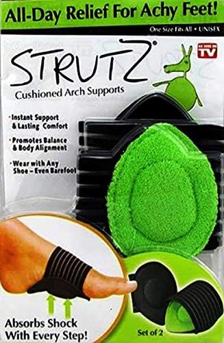 Strutz Absorbs Shock With Every Step- Cushioned Arch Foot Support