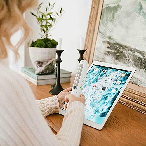 Steri Wand - Portable Ultra Violet Sanitizing Light Germ Wand UV Light Sanitizer Wand Germ Killer (White)