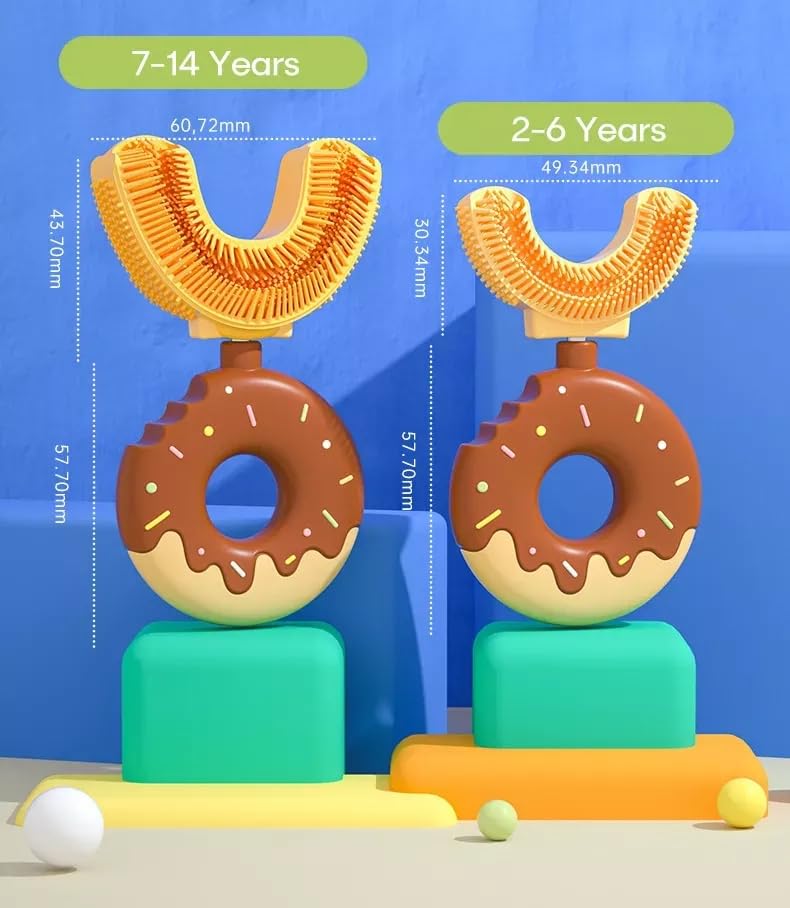 U-Shape Doughnut Toothbrush
