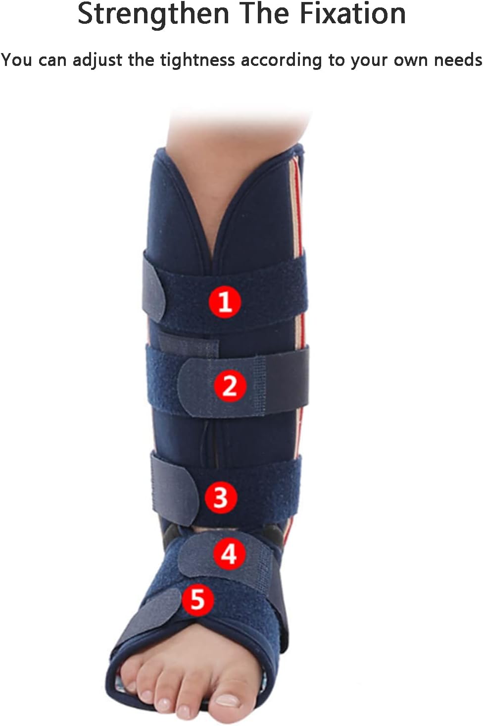 Foot Drop orthosis Children's Calf and Ankle Fixation Brace Leg