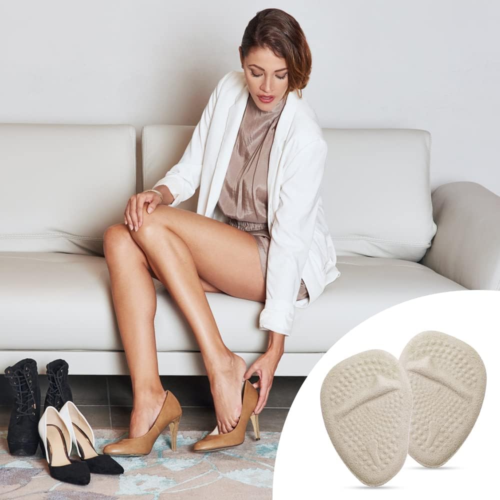 High Heels Pads Forefoot Gel Insoles Prevent Blisters and Calluses