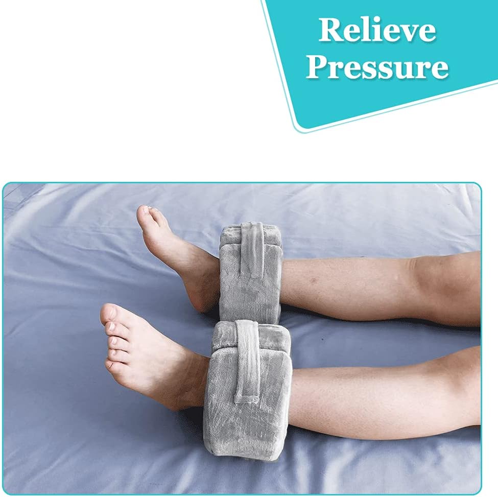 Foot Elevation Pillows Cushion for Bed Sore Ulcer Foot Pressure Sleeping Leg Rest