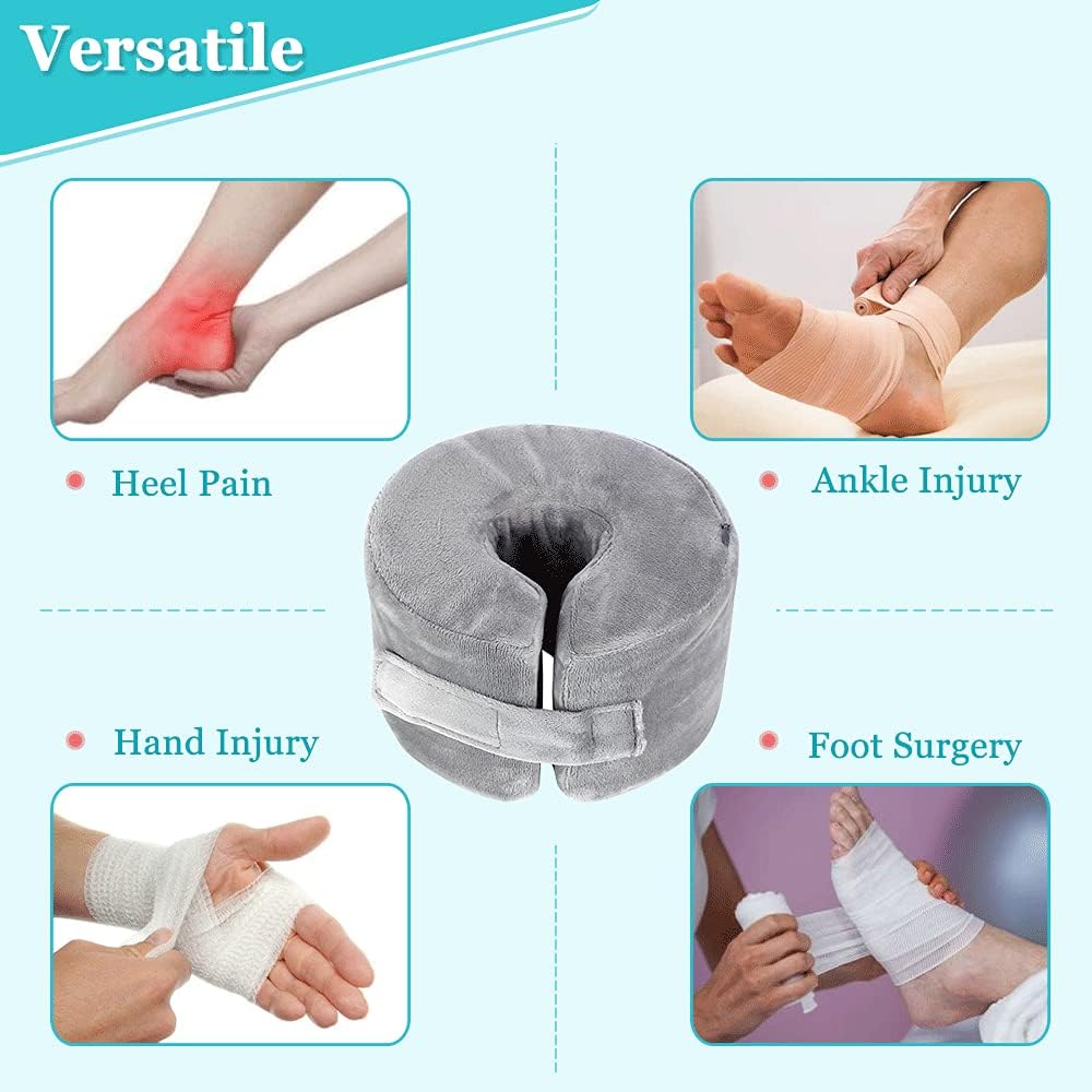 Foot Elevation Pillows Cushion for Bed Sore Ulcer Foot Pressure Sleeping Leg Rest