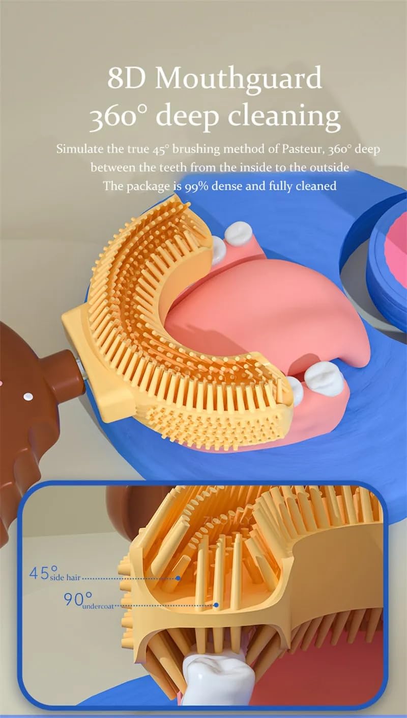 U-Shape Doughnut Toothbrush