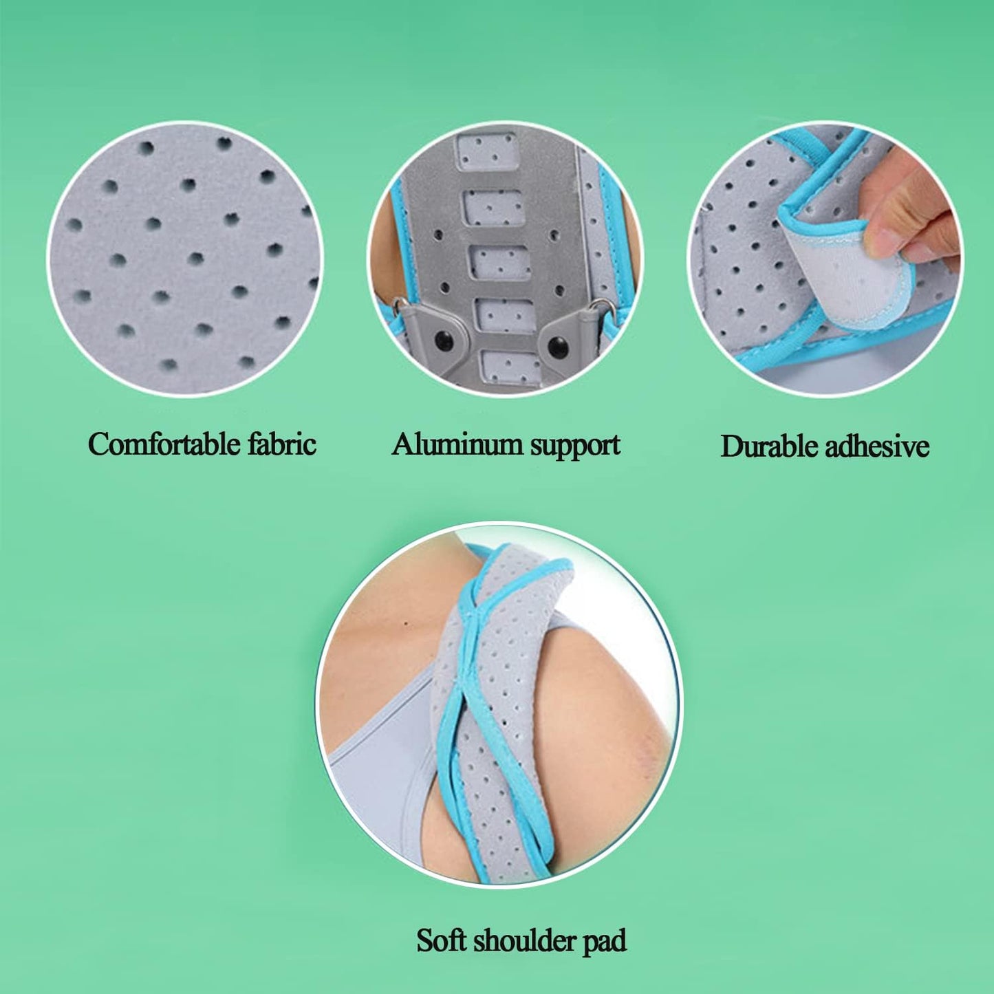 Spinal Fixation Adjustable Scoliosis Orthosis, Posture Corrector