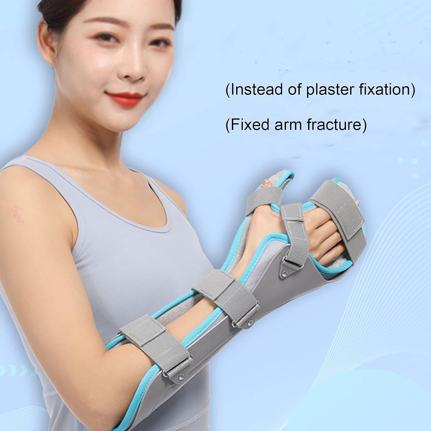 Wrist Splint Support Immobilizer for Sprain Arthritis Tendonitis Pain Relief