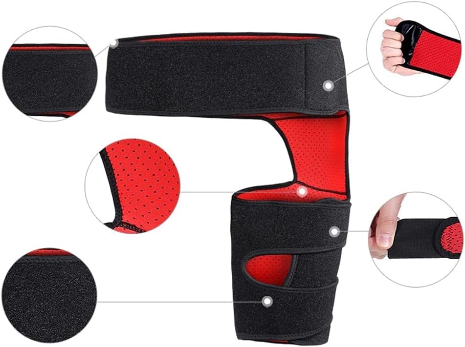 Hip Compression Brace with Elastic Straps
