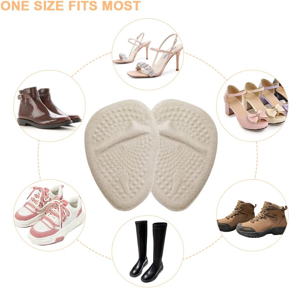 High Heels Pads Forefoot Gel Insoles Prevent Blisters and Calluses