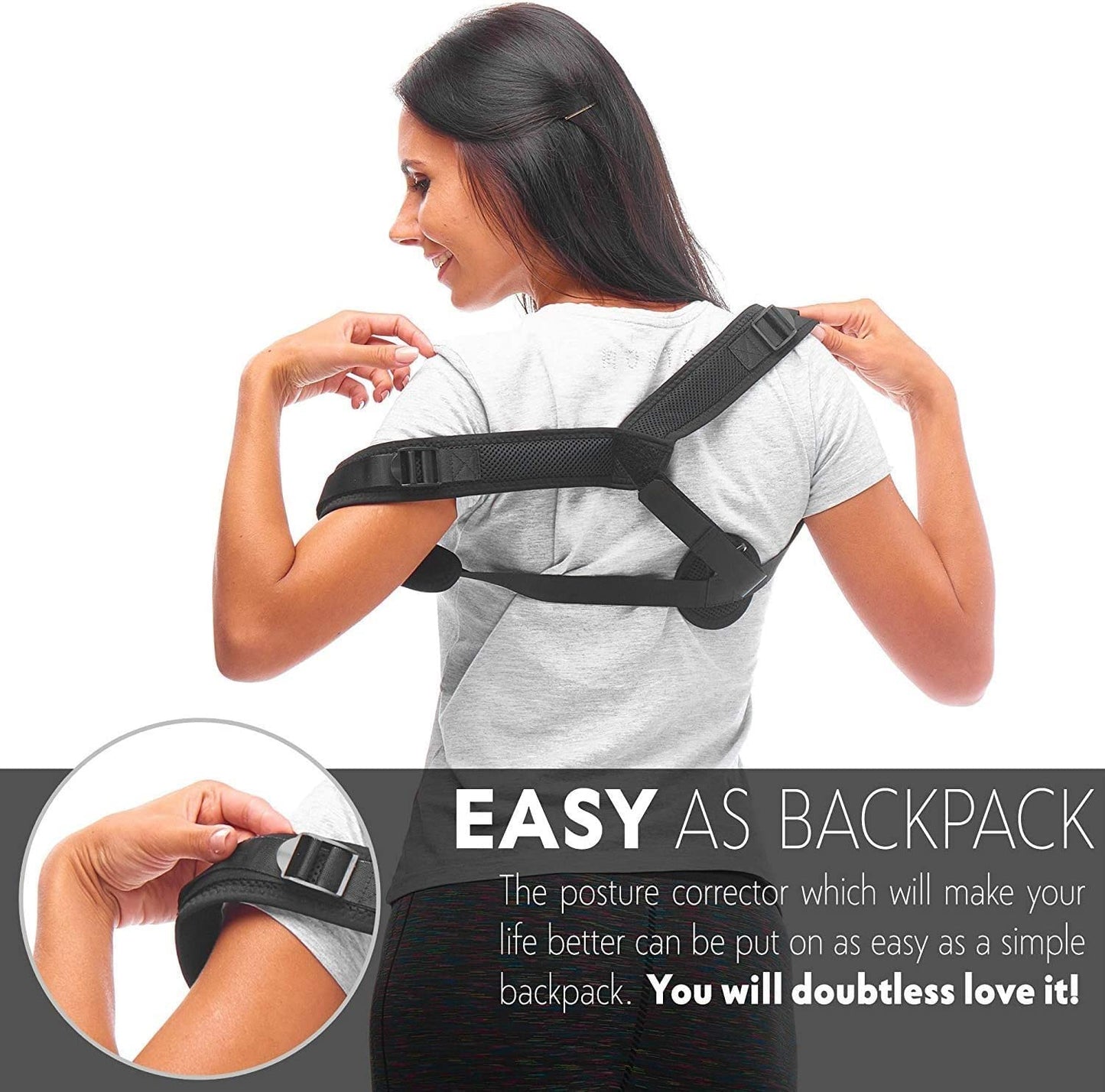 Posture Corrector Discreet Design - Clavicle Support