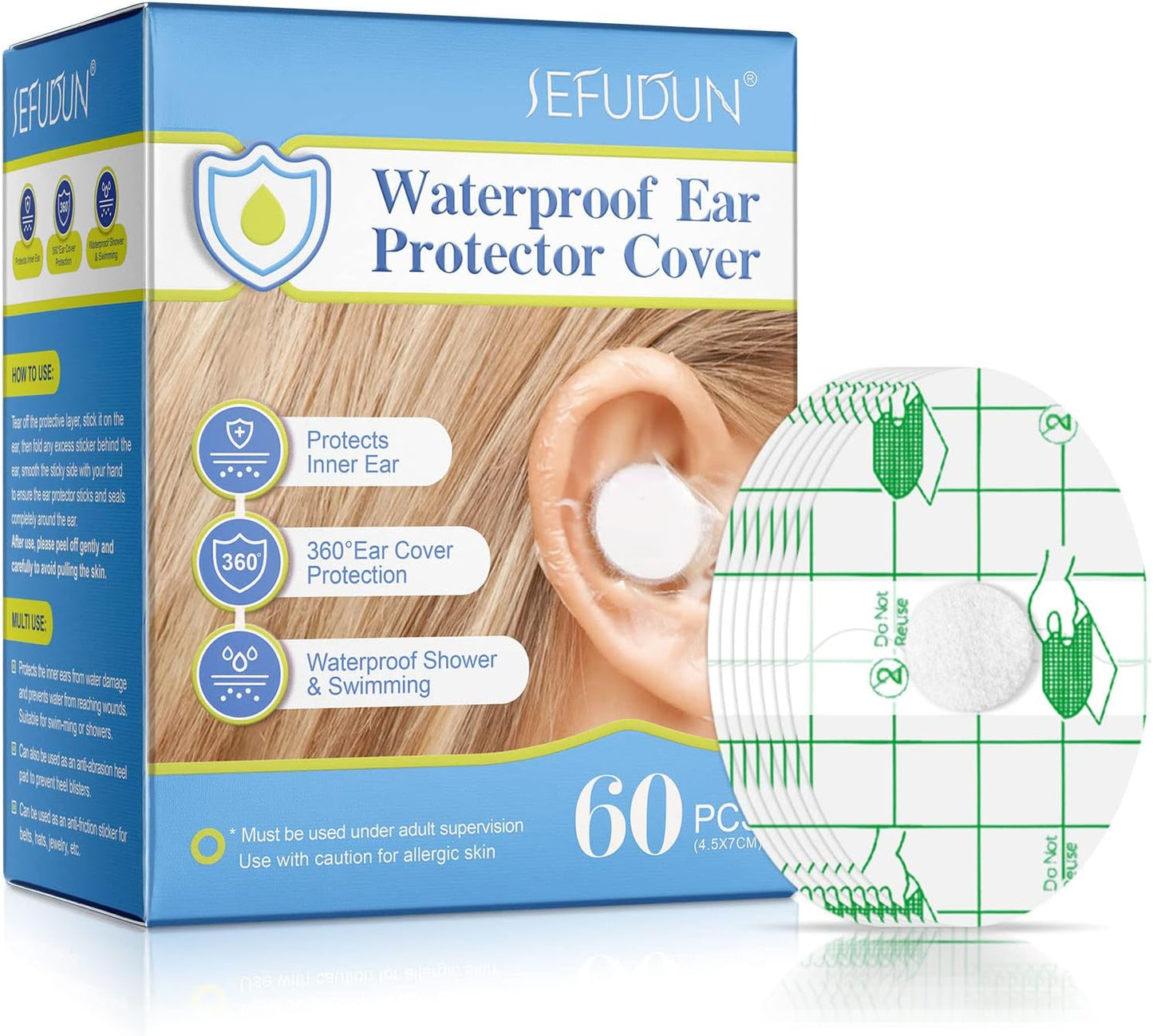 Waterproof Ear Protection Sticker