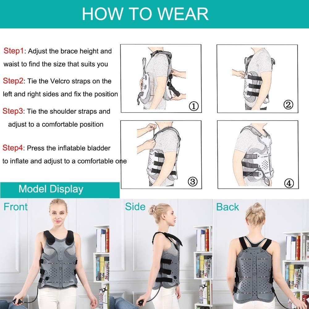 Thoraco-Lumbar Fixed Spinal Orthosis, Scoliosis , Thoracic Back Brace, Used for Kyphosis 501