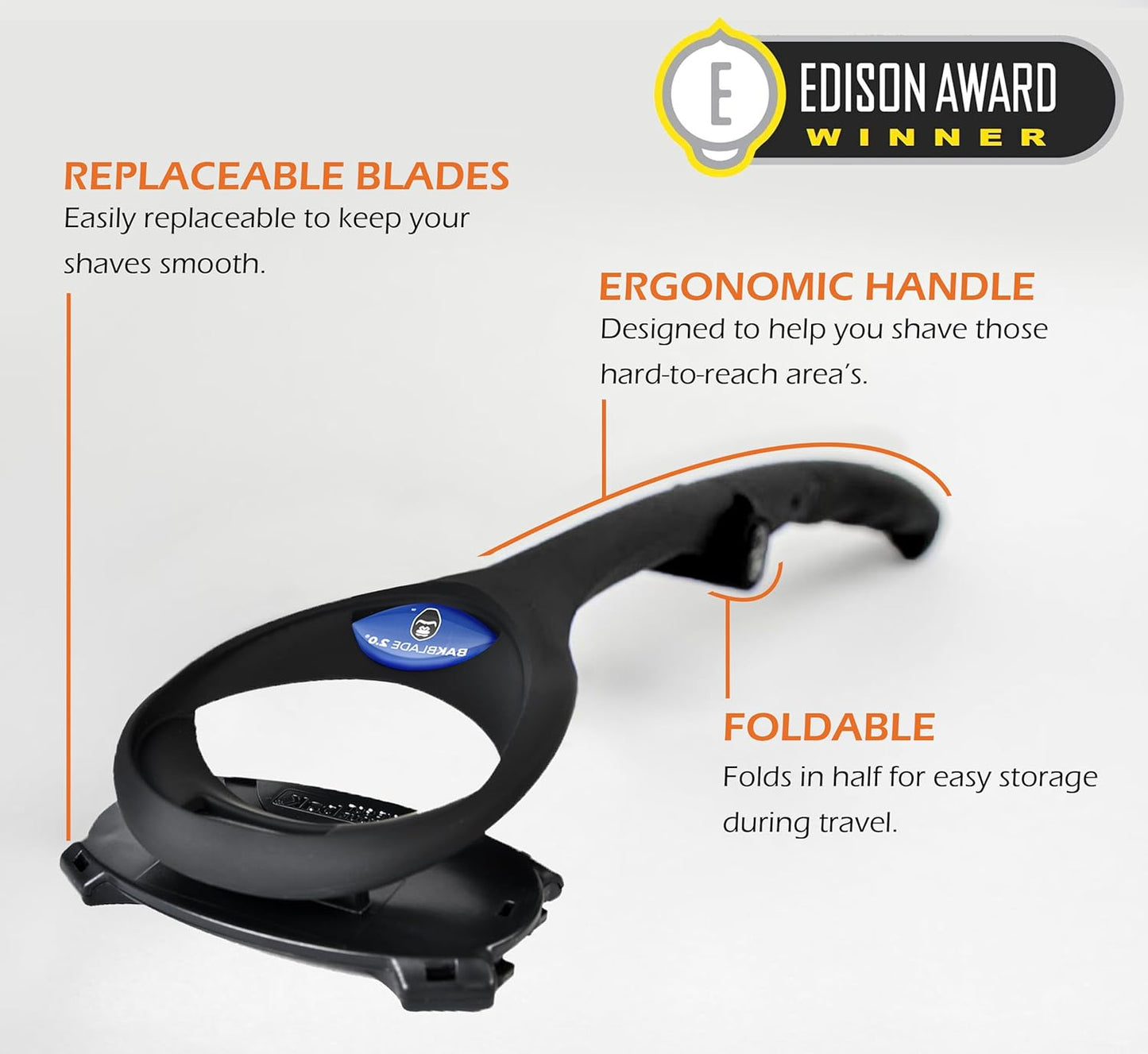 Bakblade 2.0 Back Shavers for Men