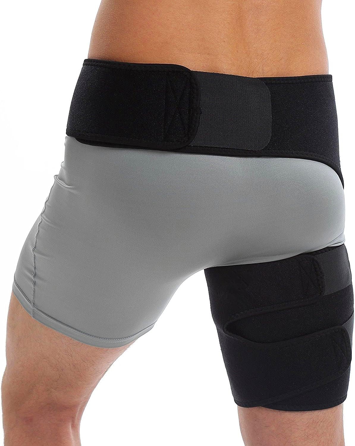 Hip Compression Brace with Elastic Straps