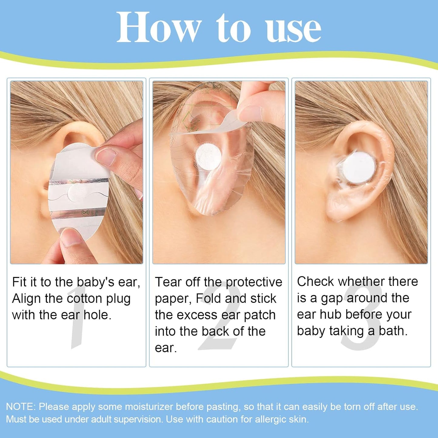 Waterproof Ear Protection Sticker