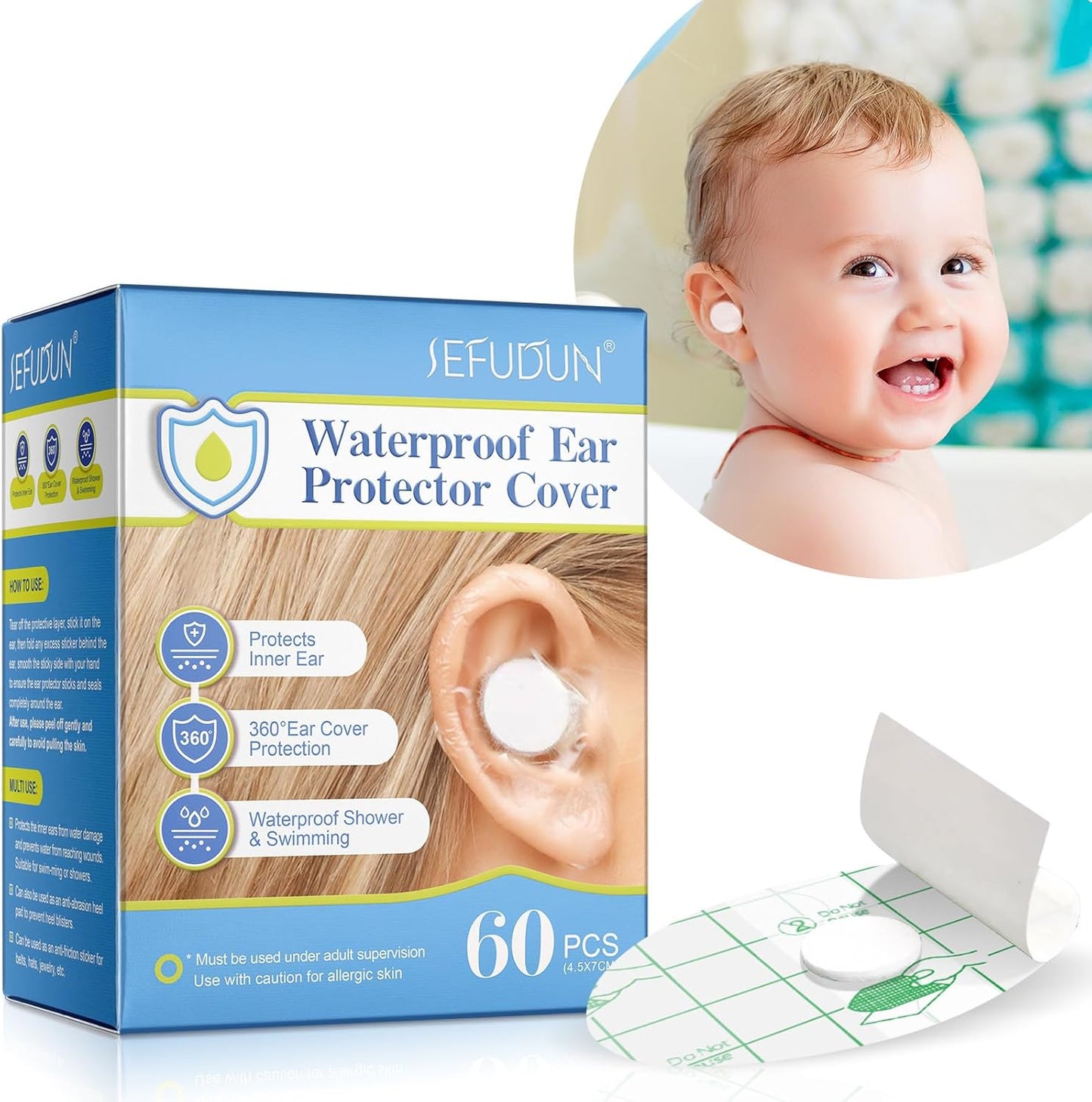 Waterproof Ear Protection Sticker