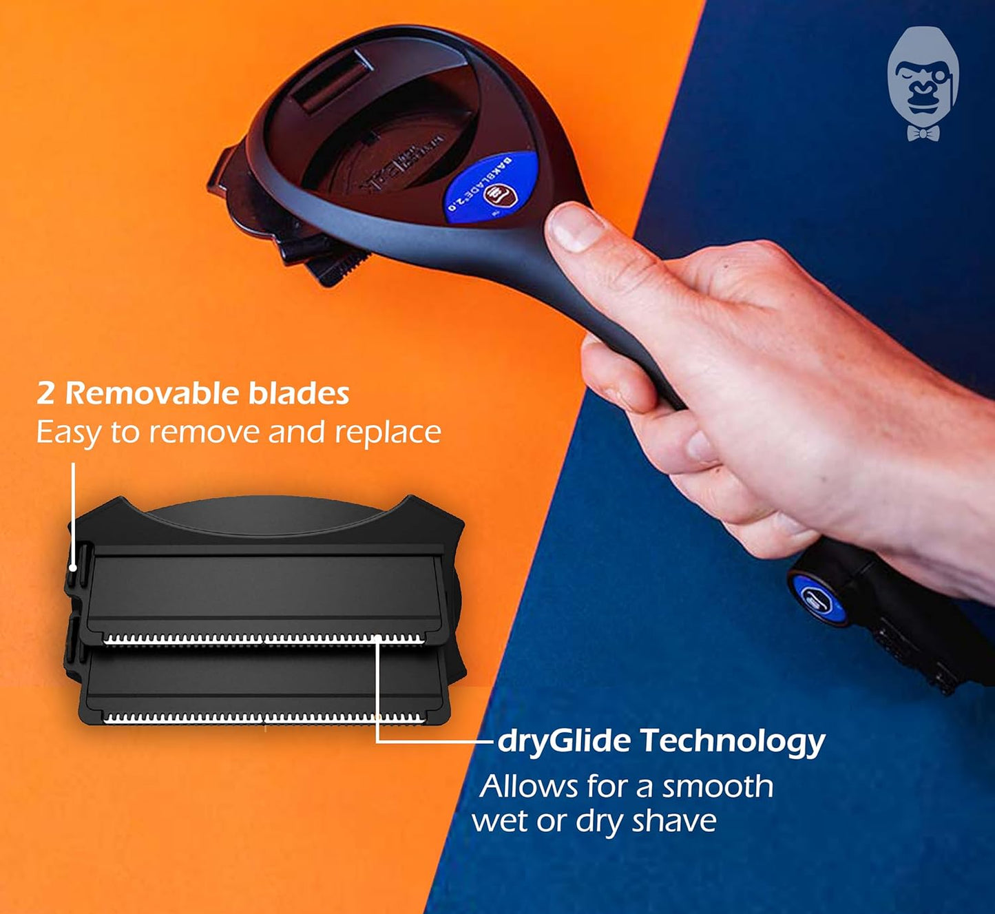 Bakblade 2.0 Back Shavers for Men