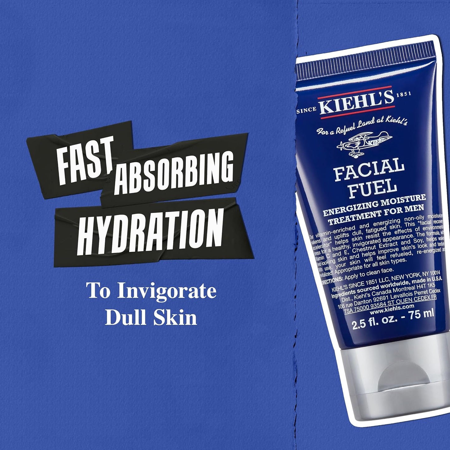 Kiehl's Facial Fuel Moisturizer, Men's Face Cream