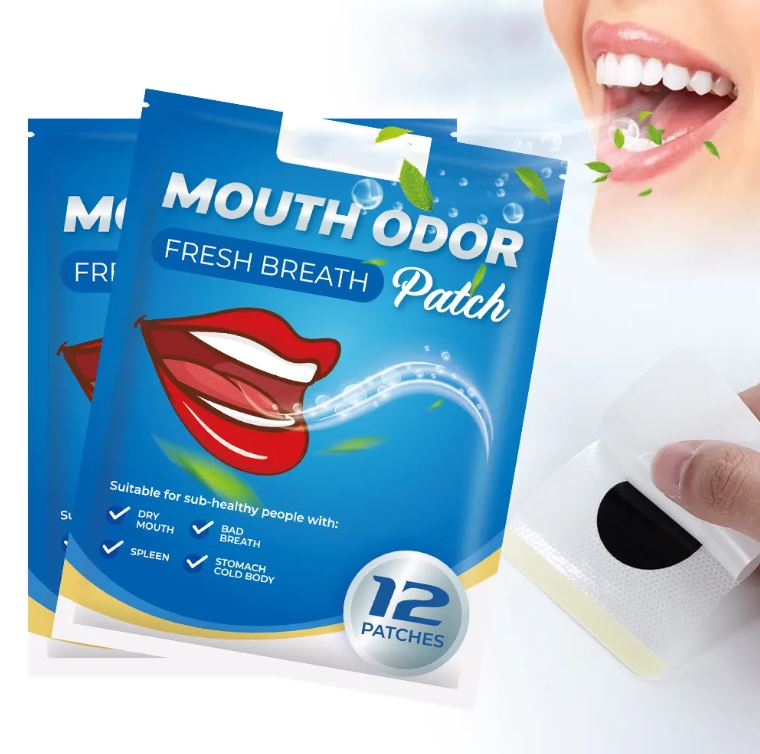 Anti Odor Fresh Breath Patch Bitter Dry Mouth