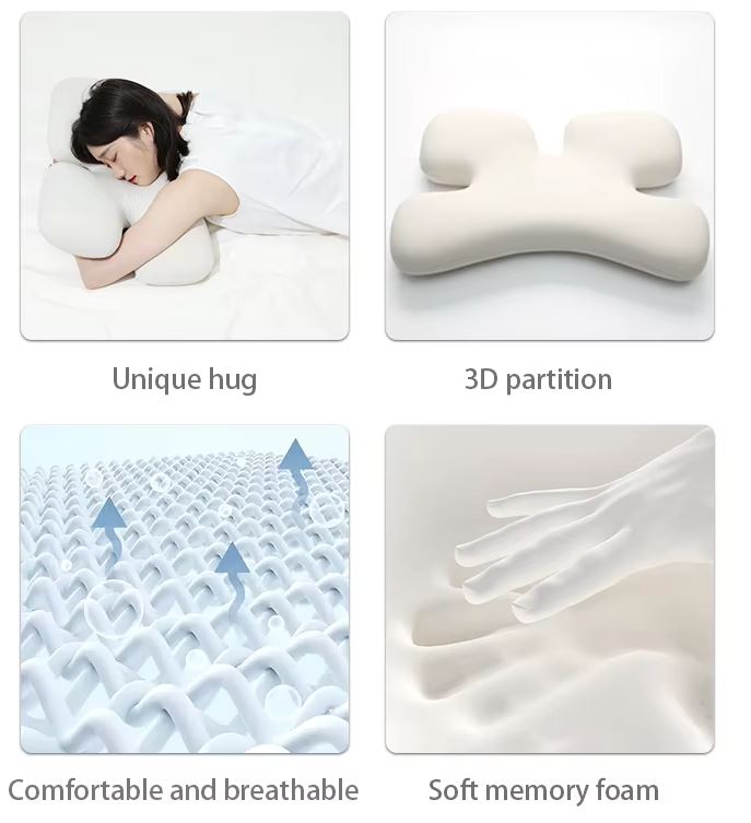 Orthopedic Butterfly Memory Foam Bed Pillow for Sleeping