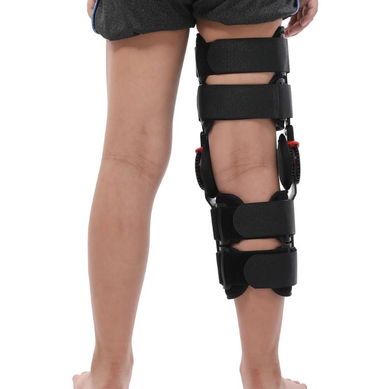 Hinged ROM Adjustable Knee Brace Children