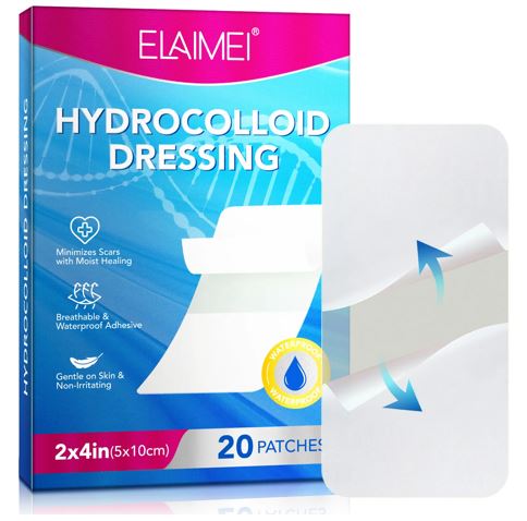 Elaimei Hydrocolloid Dressing (5x10cm) 20 Patches