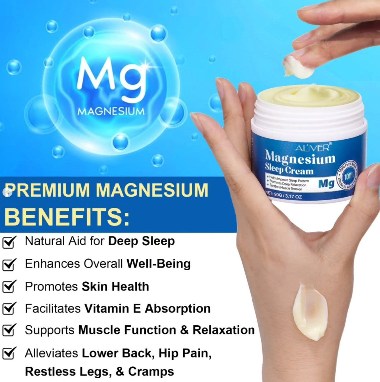 Pure Magnesium Cream
