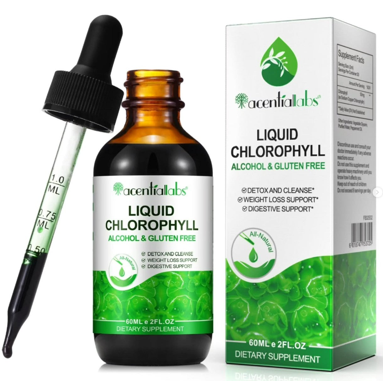 Chlorophyll Liquid Drops