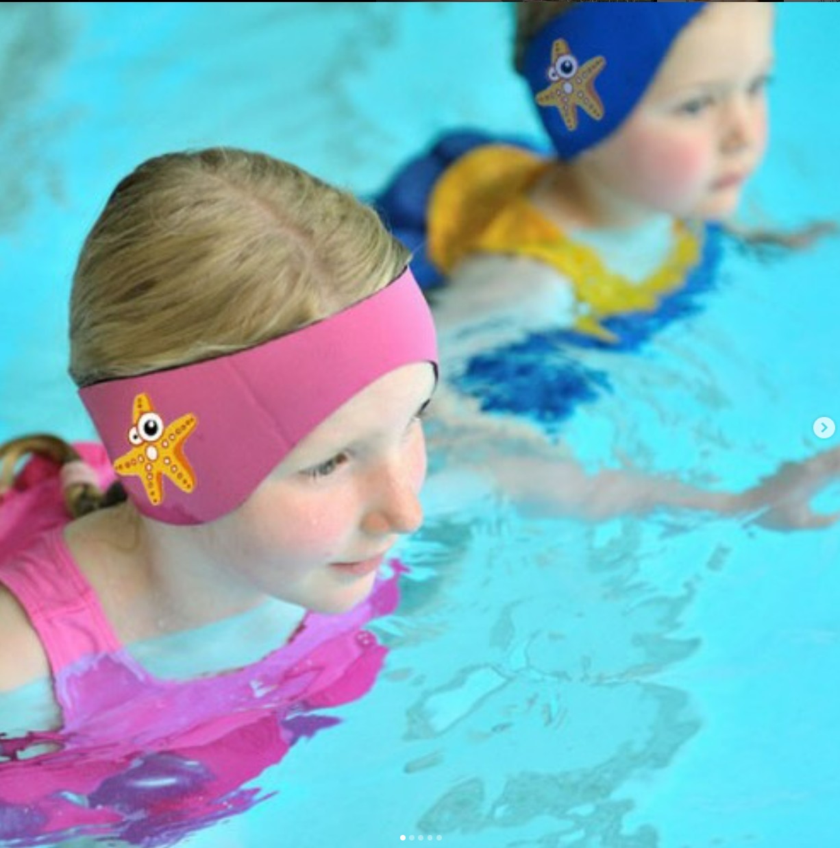 Neoprene Swimming Headband, with Ear Plugs