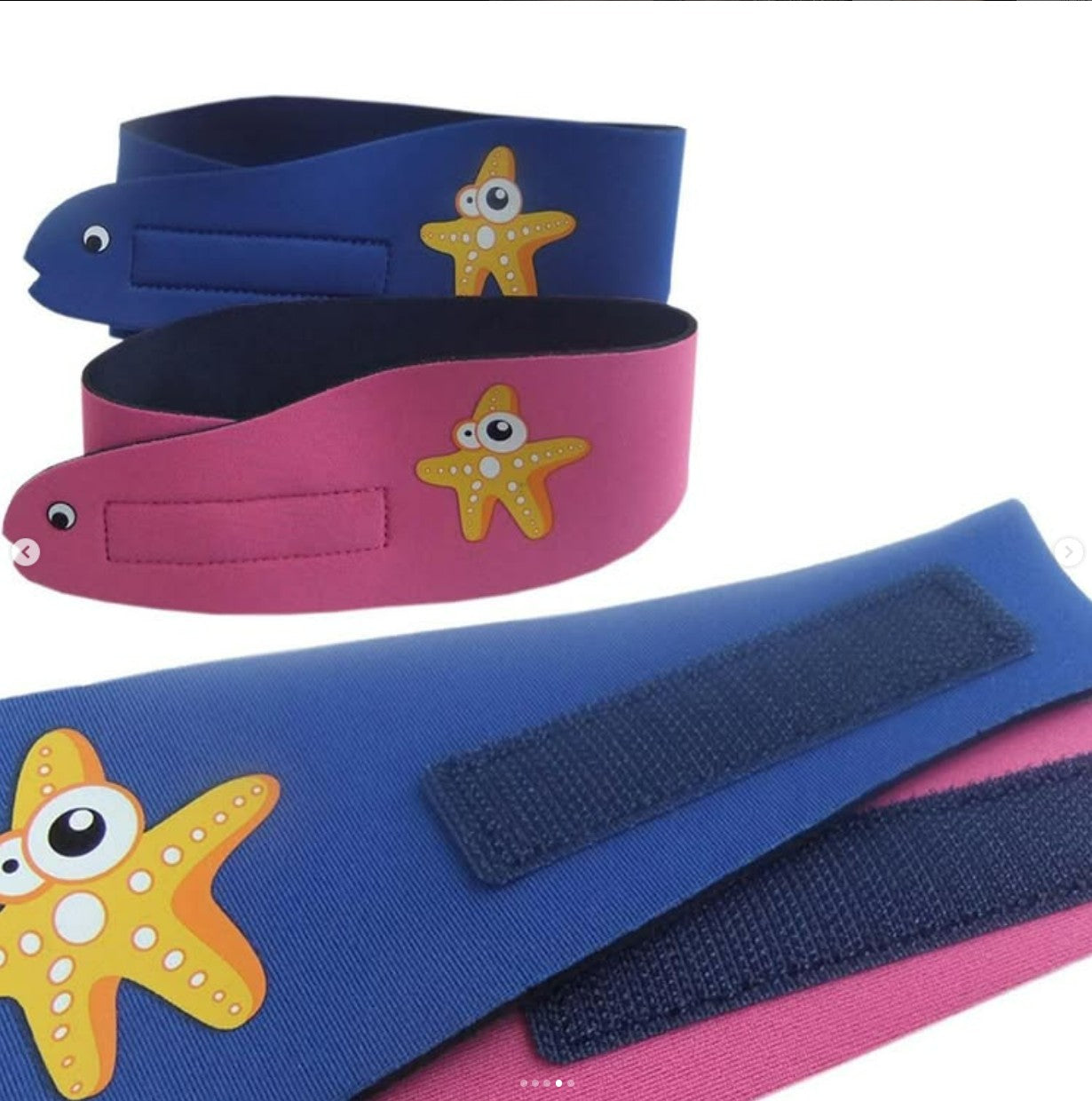 Neoprene Swimming Headband, with Ear Plugs