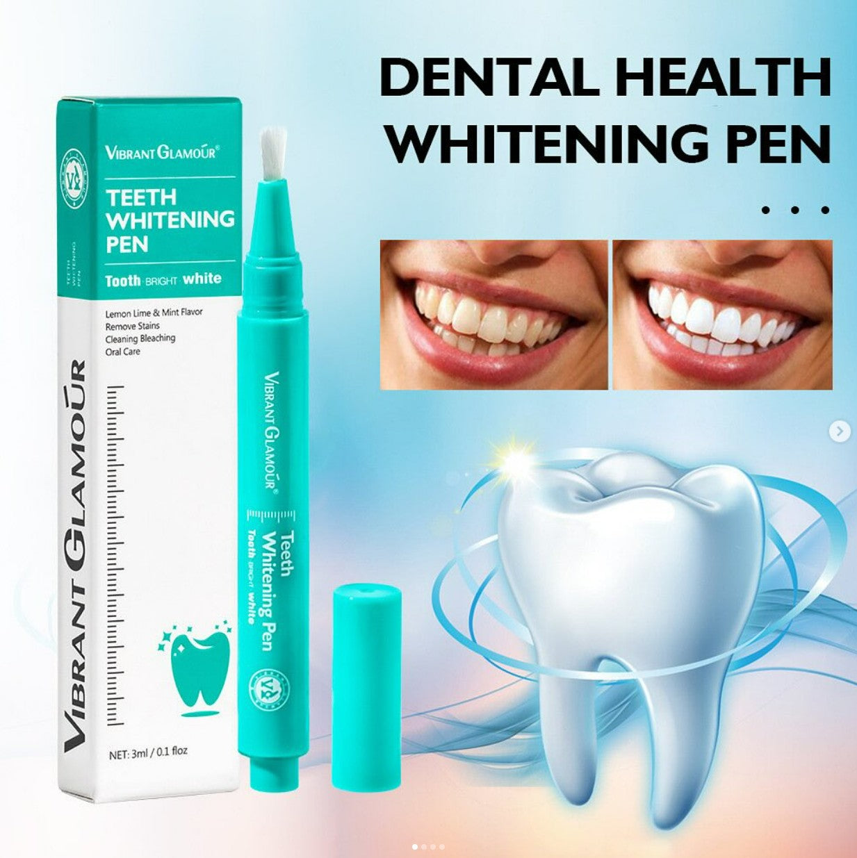 Vibrant Glamour teeth whitening pen