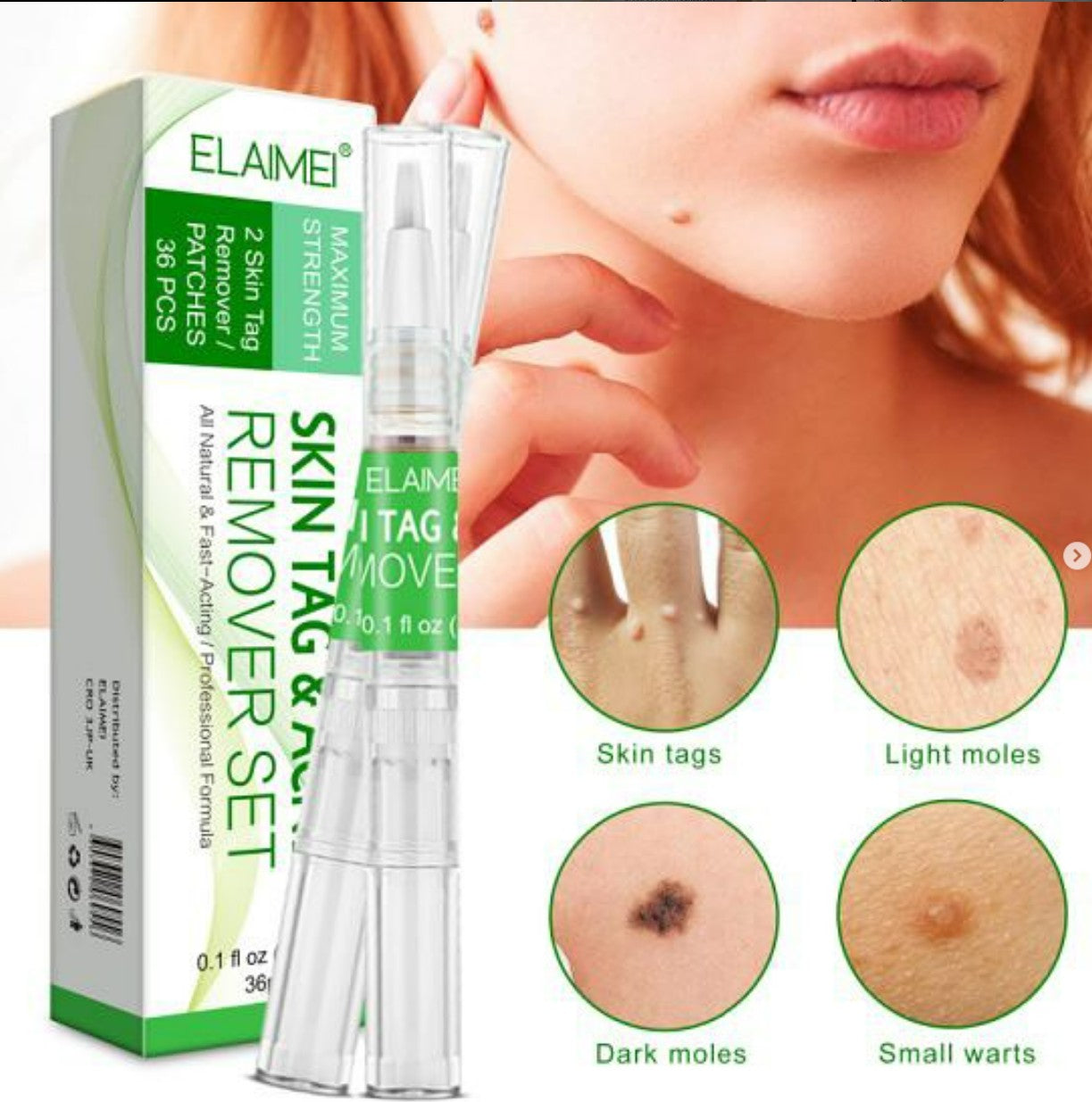 Skin TAG Remover Pens & Patches