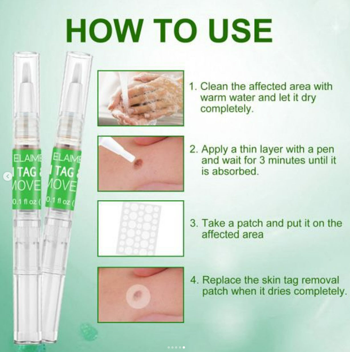 Skin TAG Remover Pens & Patches