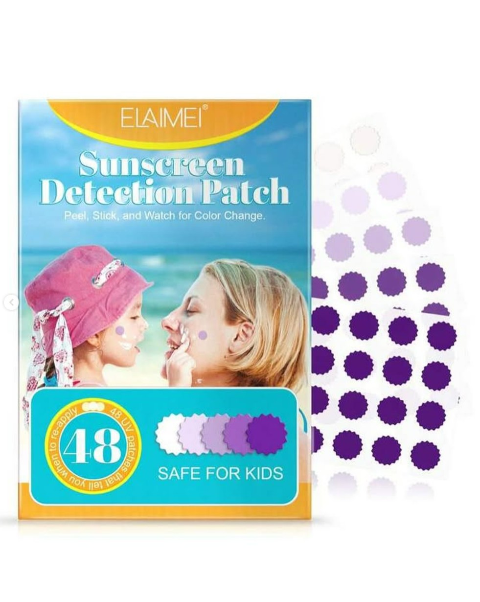 UV Stickers Sun Protection Patches, 48 pcs