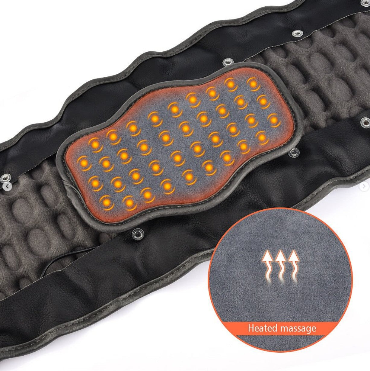 Heating Inflatable Waist Belt for Pain Relief and Back Brace.