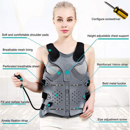 Thoraco-Lumbar Fixed Spinal Orthosis, Scoliosis , Thoracic Back Brace, Used for Kyphosis 501