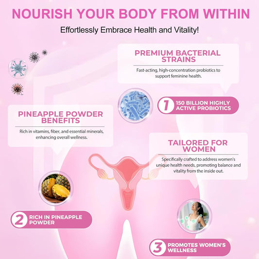 Vaginal Probiotic Gummies for Women