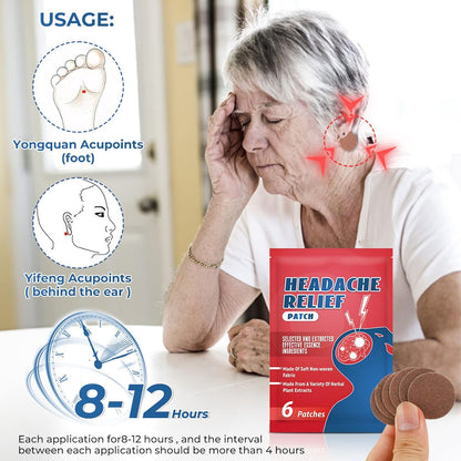 Headache Relief Patch 30pcs
