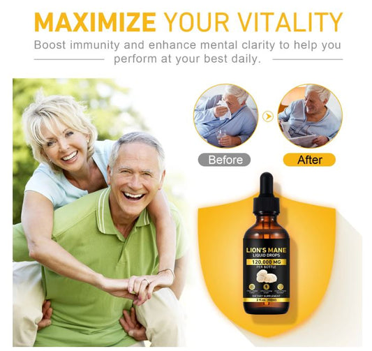 Lions Mane Mushroom Supplement Drops