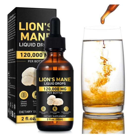 Lions Mane Mushroom Supplement Drops