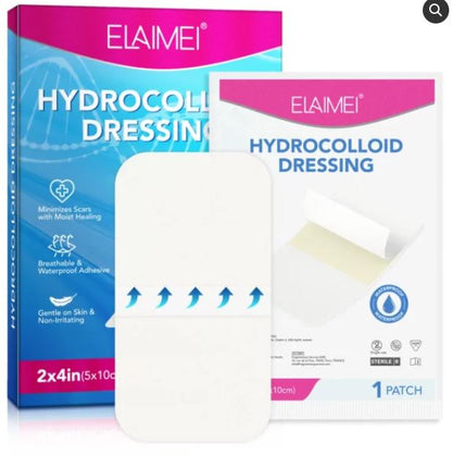 Elaimei Hydrocolloid Dressing (5x10cm) 20 Patches
